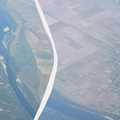Кораблі на обнаженому Дунаї під час спеки