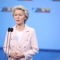 Ursula von der Leyen voting in EU