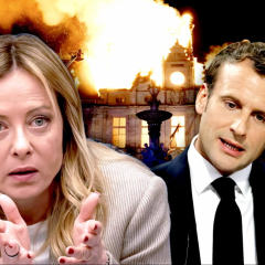 Mass protests in France and Italy