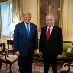 Threat of losing military aid and veto in the UN