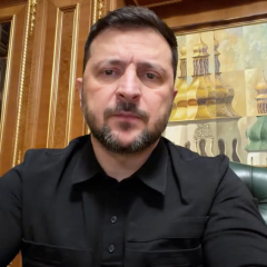 Російський військовий літак збомбив об'єкти