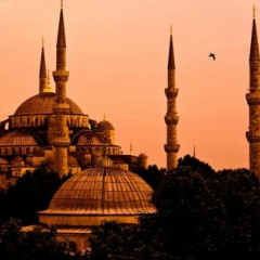 Controversial Blue Mosque in Istanbul