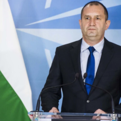 Bulgarian Prime Minister giving explanations