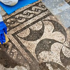 Roman villa of emperors in Italy