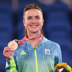 Свитолина с олимпийской медалью