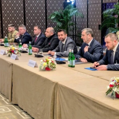 Ukrainian and Russian delegations met in Geneva