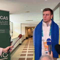 Ukrainian skeleton athlete at CAS hearing