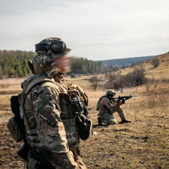 Навчання спецпризначенців збивати ворожі дрони