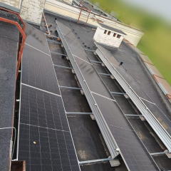 Solar power station in Poltava