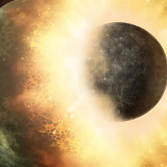 Meteorite fragment in Sahara reveals dimensions of lost planet near Mars