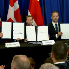 USA, Denmark, and Greenland signed agreement