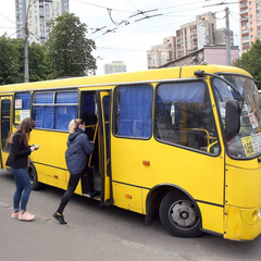 Обмеження у київських маршрутках