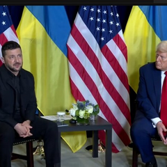 Президенты Украины и США говорят