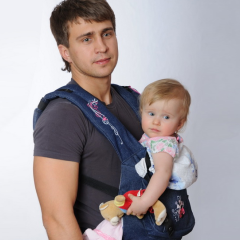 Где купить б/у переноску для ребенка?