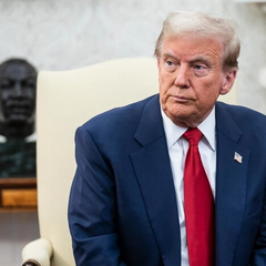 Дональд Трамп и Владимир Зеленский на встрече