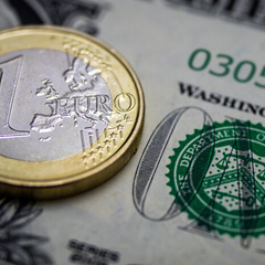 Графік зростаючої євро-гривневої ставки