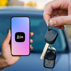 Отображение знака и штрафа на камере