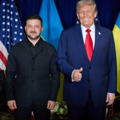 Зеленский и Трамп обсуждают мир