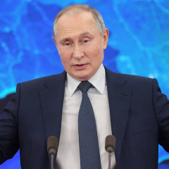 Порошенко і Путін вітаються на переговорах