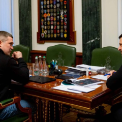 Зеленский и Федоров обсуждают технологии