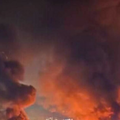 Пожежа у трьох районах Одеси через російські дрони