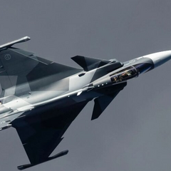 Истребители Gripen на фоне Таиланда