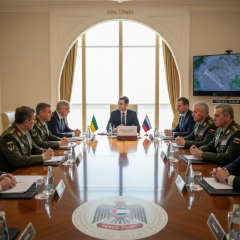 Обсуждение мирного плана в Абу-Даби