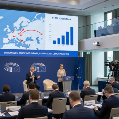 EU demands the withdrawal of Russian troops