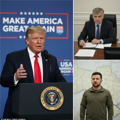 Trump announces peace negotiations