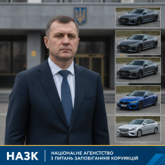 Незадекларовані автомобілі у екс-керівника держпідприємства