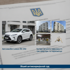 Lexus car and property of tax evader's family