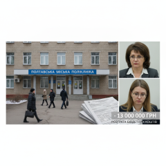 Бухгалтери поліклініки у Полтаві в оскаржені заробітніх плат