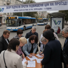 Петиция против 30-гривневого проезда в Виннице