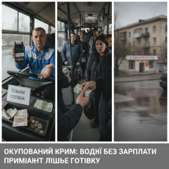 Водії відключають термінали в Криму