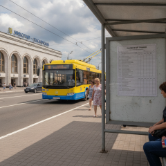 Зміна графіку тролейбуса №10