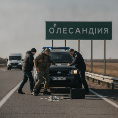Затримання працівника ТЦК та поліцейського