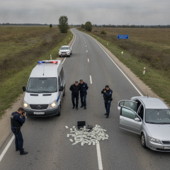 Затримання працівника ТЦК та поліцейського