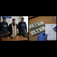 Иерей УПЦ получает взятку за уклонение от призыва