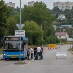 Автобус №25 в Чернигове