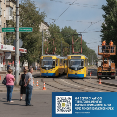 Трамваї №16 та №16А у Харкові