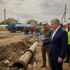 Прем'єр вимагає прискорити ремонт водогону