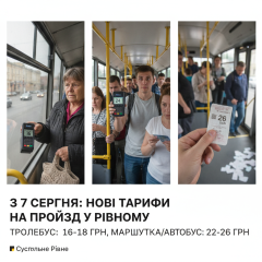 Повышение стоимости проезда в Ровно