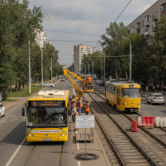 Ремонт контактной сети в Харькове