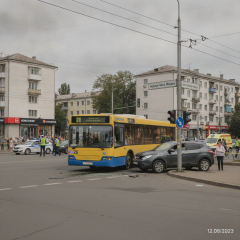Аварія автобуса у Чернігові