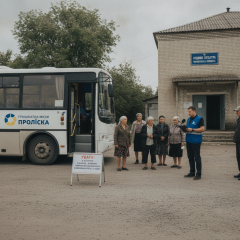 Соціальний автобус на Чернігівщині