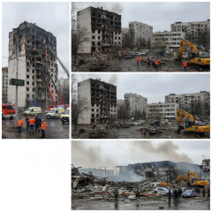 Взрывы в Киеве после атаки