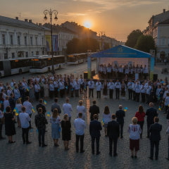 Молитва за Україну в Ужгороді