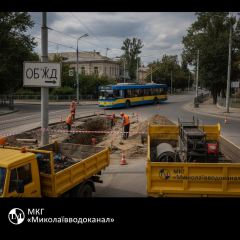 Тролейбус №14 на Миколаївському новому маршруті