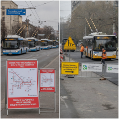 Зміни маршрутів тролейбусів у Києві