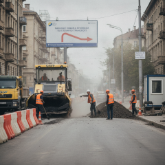 Ремонт третьої частини вулиці Героїв УПА